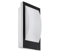 Lampy ogrodowe - Eglo 79577 - Kinkiet zewnętrzny FLAMMIGNANO 1xE27/9W/230V IP44 czarny - miniaturka - grafika 1