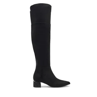 Muszkieterki Guess Lucie FLFLUC ESU11 Czarny - Kozaki damskie - miniaturka - grafika 1