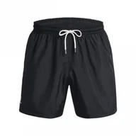 Spodnie sportowe męskie - Męskie spodenki do siatkówki Under Armour UA Essential Volley Short - czarne - UNDER ARMOUR - miniaturka - grafika 1