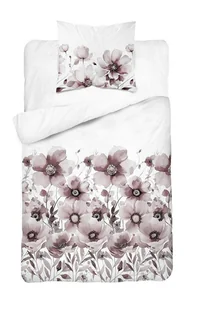 Komplet pościeli BAWEŁNIANEJ VICENZA 140x200 2 części elegancka z wzorem - Pościel Komplet pościeli BAWEŁNIANEJ VICENZA 140x200 2 części elegancka z wzorem - Pościel - miniaturka - grafika 1