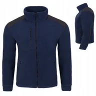 Bluzy męskie - Polar męski roboczy Bluza Polarowa męska gruby ciepły bez kaptura MOCNY 4XL - miniaturka - grafika 1