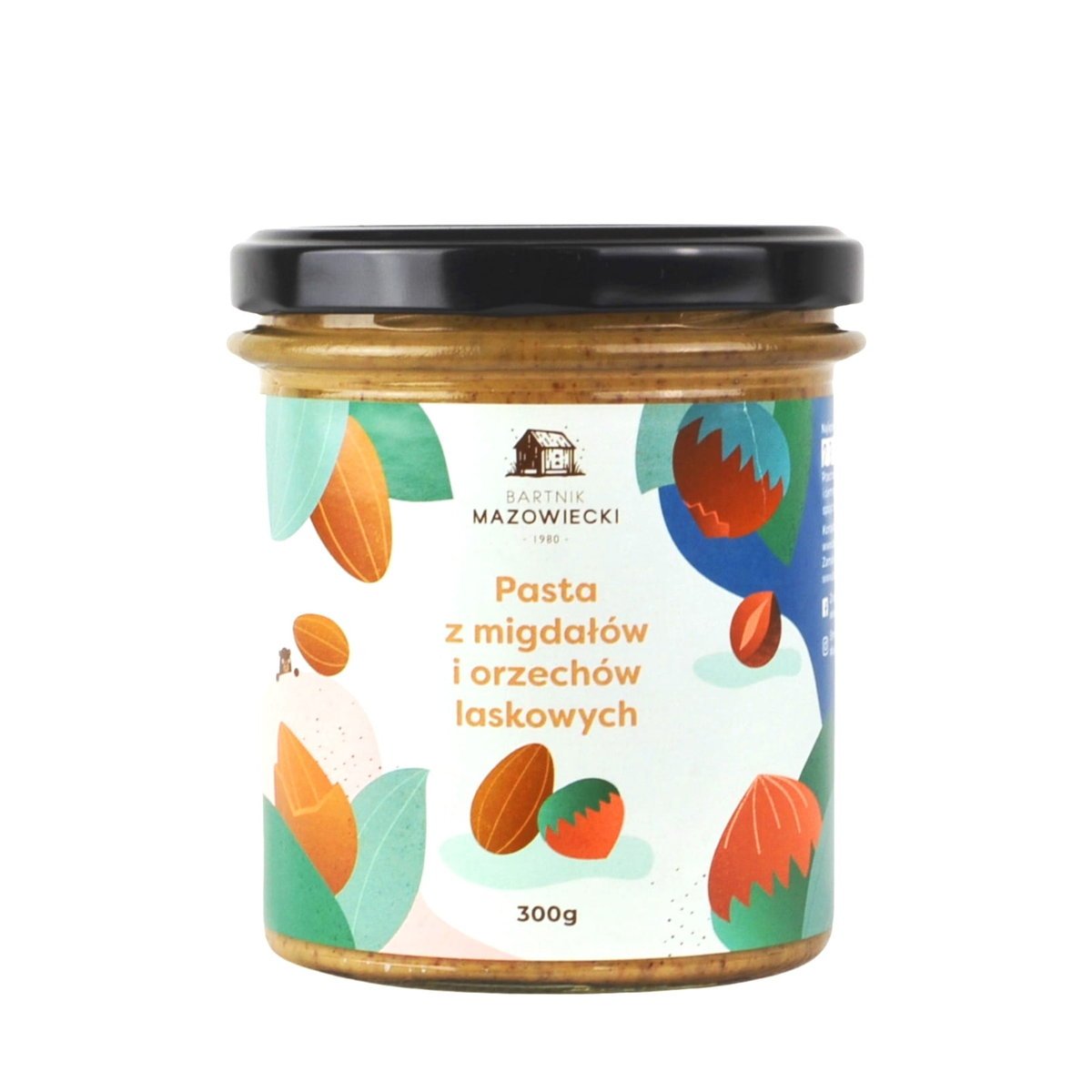 Pasta z orzechów laskowych i migdałów mix / Bartnik Mazowiecki