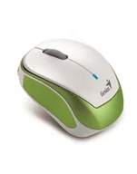 Myszki - Genius MicroTraveler 9000R V3 biała-zielona 31030020402 - miniaturka - grafika 1