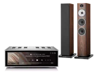 Zestawy stereo - Rose RS520 (srebrny) + 704 S3 (mokka) - miniaturka - grafika 1