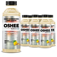 Soki i napoje niegazowane - 6x OSHEE Vitamin Water Odporność kwiat czarnego bzu + imbir + cytryna 555 ml - miniaturka - grafika 1