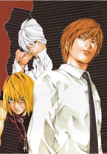 Plakat Anime Death Note DN_105 A1+ Custom Manga