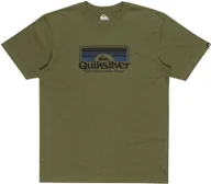 Koszulki męskie - t-shirt QUIKSILVER STEP INSIDE TEE Four Leaf Clover - GPH0 - miniaturka - grafika 1