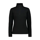 Bluzy damskie - CMP Damska bluza z polaru, Nero, 46, 38E1596 - miniaturka - grafika 1