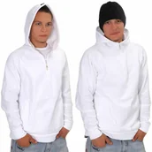 Bluzy sportowe męskie - TOP bluza z kapturem - męska .S .czerwony - miniaturka - grafika 1