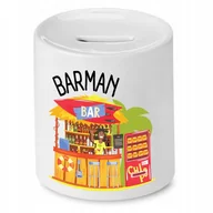 Skarbonki - Skarbonka Dla Dziadka na Urodziny Imieniny Prezent z Nadrukiem ze Zdjęciem + Opakowanie na prezent (wzór 03) - miniaturka - grafika 1