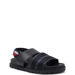 Tommy Hilfiger Skórzane sandały - Sandały męskie - miniaturka - grafika 1