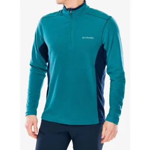 Bluza bez kaptura męska Columbia Klamath Range II Half Zip - Odzież trekkingowa damska - miniaturka - grafika 1