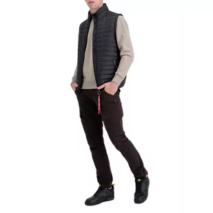 Bezrękawnik Alpha Industries ULW 13812203 - czarny - Kurtki i kamizelki sportowe męskie - miniaturka - grafika 1