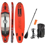 Deski SUP i akcesoria - ZESTAW - DESKA SUP DMUCHANA ENERO 320x76x15CM SHARK - miniaturka - grafika 1
