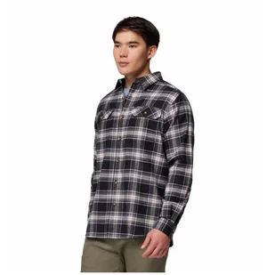 Koszula męska Columbia Flare Gun™ Stretch Flannel Rozmiar: XXL / Kolor: czarny/szary - Koszulki sportowe męskie - miniaturka - grafika 1