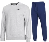 Dresy męskie - 4F MÄSKI DRES BAWEĹNA KOMPLET BLUZA SPODNIE / rozm M - miniaturka - grafika 1