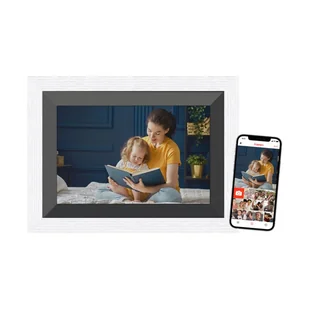 Braun DigiFrame 10B cyfrowa ramka na zdjęcia Czarny, Biały 25,6 cm (10.1") Ekran dotykowy Wi-Fi - Ramki cyfrowe do zdjęć - miniaturka - grafika 1