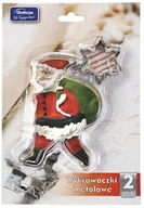 Formy do ciast - WYKRAWACZKI METALOWE 2SZT. MIKOŁAJ GALICJA - miniaturka - grafika 1