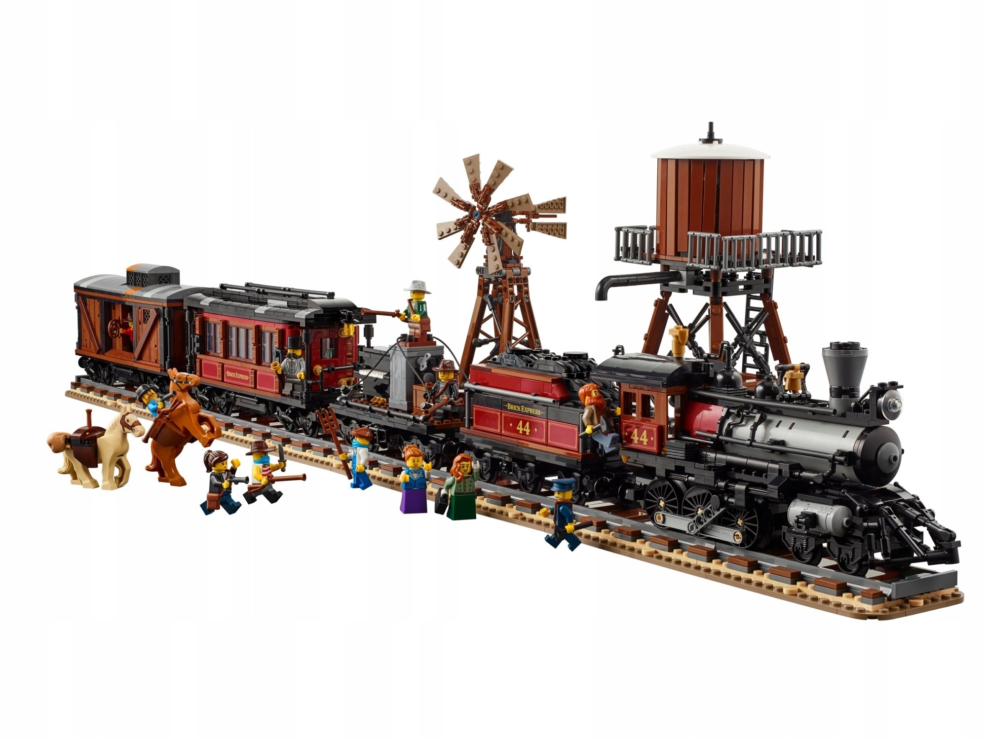 Lego 910044 Bricklink Pociąg Na Dzikim Zachodzie