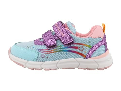 Tom Tailor Kids Dziewczęce 6370250024 sneakersy, jeans viola multi, 32 EU