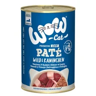 Mokra karma dla kotów - WOW Cat Senior 6 x 400 g Dziczyzna i królik - miniaturka - grafika 1
