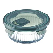 Naczynia żaroodporne - Pojemnik żaroodporny Rillet okrągły z pokrywą 620 ml transparentny - miniaturka - grafika 1
