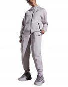 Spodnie damskie - NIKE DRESOWE SPODNIE DŁUGIE BEŻOWE WIĄZANE XS OPA - Nike - miniaturka - grafika 1