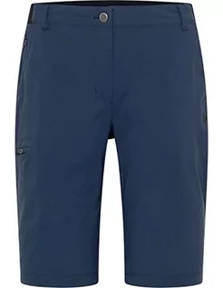 Odzież trekkingowa damska - Hot Sportswear Damskie spodnie trekkingowe Ottawa Bermudy, niebieski (Denim Blue), 40 - grafika 1