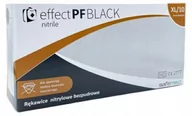 Fartuchy i rękawice kuchenne - Rękawice Nitrylowe Czarne 100szt XL Bezpudrowe Effect PF Black... - miniaturka - grafika 1