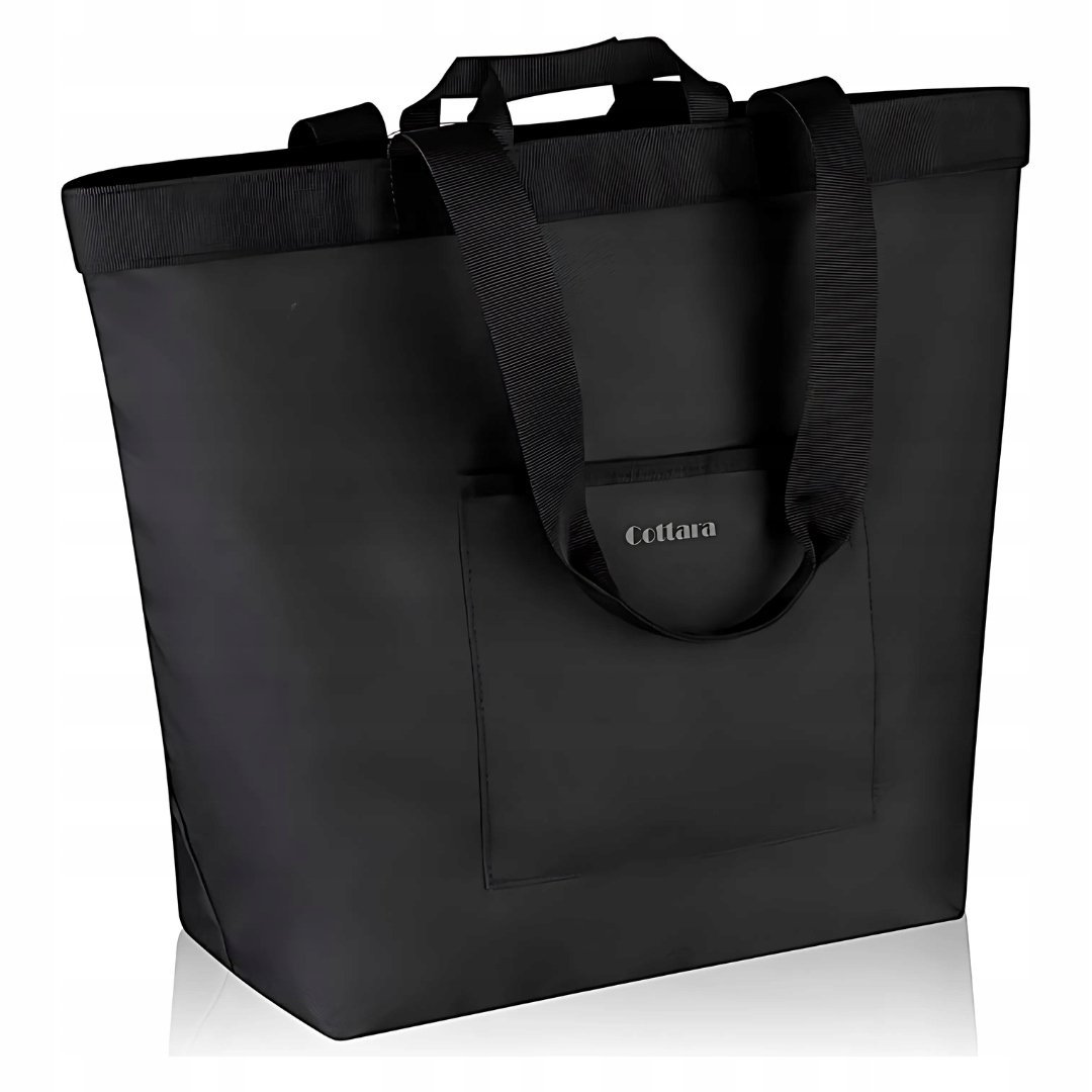 TORBA MIEJSKA PLAŻOWA SKŁADANA Z ZAMKIEM 40L TORBY DAMSKIE WODOODPORNA