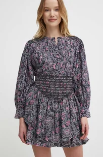 Pepe Jeans spódnica DAVINIA kolor szary mini ołówkowa PL901109 - Spódnice - miniaturka - grafika 1
