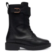 Botki damskie - Trzewiki Furla YK11FNL-BX4223-O6000-1-007-20-AL-3 Czarny - miniaturka - grafika 1