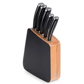 Noże kuchenne - Gerlach zestaw noży kuchennych w bloku (5 elementów) 981 LOFT - miniaturka - grafika 1