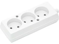 Gniazdka elektryczne - LEDart Plast-Rol przedłużacza GN-360 3x2P 230V GN-360 - miniaturka - grafika 1