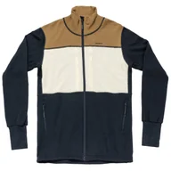 Bluzy sportowe męskie - Męska bluza Devold Egga Grid Merino Jkt Rozmiar: M / Kolor: czarny/brązowy - miniaturka - grafika 1