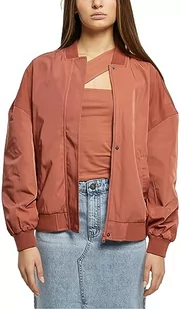 Urban Classics Damska kurtka damska z recyklingu, oversized Light Bomber, Terracotta, S - Kurtki damskie - miniaturka - grafika 1