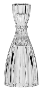 Szklany świecznik Lumella - Przezroczysty, 15 cm - Świeczniki - miniaturka - grafika 1