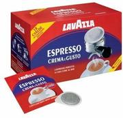 Kawa w kapsułkach i saszetkach - Lavazza Espresso Crema e Gusto kawa w saszetkach E.S.E. - 18szt. - miniaturka - grafika 1