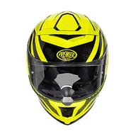Kaski motocyklowe - PREMIER HELMET DEVIL PR FLUO, żółty/czarny, M+ - miniaturka - grafika 1