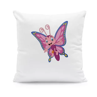 Motyl - poduszka z imieniem - Kołdry i poduszki dla dzieci Motyl - poduszka z imieniem - Kołdry i poduszki dla dzieci - miniaturka - grafika 2