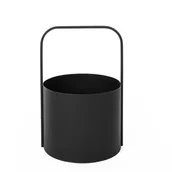 Akcesoria kominkowe - Metalowy Kosz Stojak Na Drewno Kominkowe 33cm Mały / Kapaga - miniaturka - grafika 1