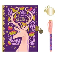 Szkolne artykuły papiernicze - Djeco Pamiętnik dla dziewczynki z magicznym długopisem MELISSA - miniaturka - grafika 1