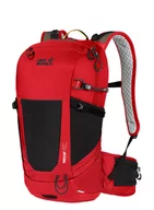 Plecaki - Plecak trekkingowy Jack Wolfskin Wolftrail 22 Recco - adrenaline red - miniaturka - grafika 1