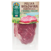 Mięso świeże i mrożone - Pewni Dobrego - Stek wołowy z rostbefu B/K dojrzewający - miniaturka - grafika 1