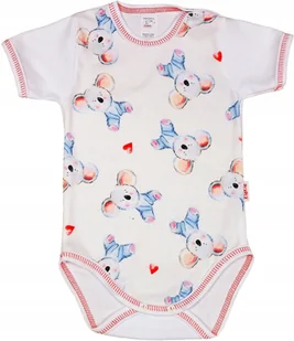 Body KRÓTKI rękaw ZDOBIONE Koala 104 KLEKLE - Body dla niemowląt - miniaturka - grafika 1