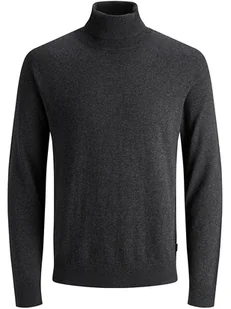 Jack & Jones Golf w kolorze antracytowym - Swetry męskie - miniaturka - grafika 1