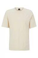 Koszulki męskie - BOSS t-shirt męski tecirco, Open White150, 3XL - miniaturka - grafika 1