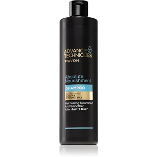 Avon Advance Techniques Absolute Nourishment odżywczy szampon z marokańskim olejkiem arganowym do wszystkich rodzajów włosów 400 ml - Szampony do włosów - miniaturka - grafika 1