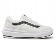 Buty sportowe męskie - Buty Męskie Vans VN0A7Q5EWHT1 Ua Old Skool Overt CC Beżowe 39 - miniaturka - grafika 1