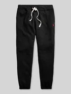 Spodnie sportowe męskie - Szorty z dzianiny dresowej o kroju regular fit z mieszanki bawełny - miniaturka - grafika 1